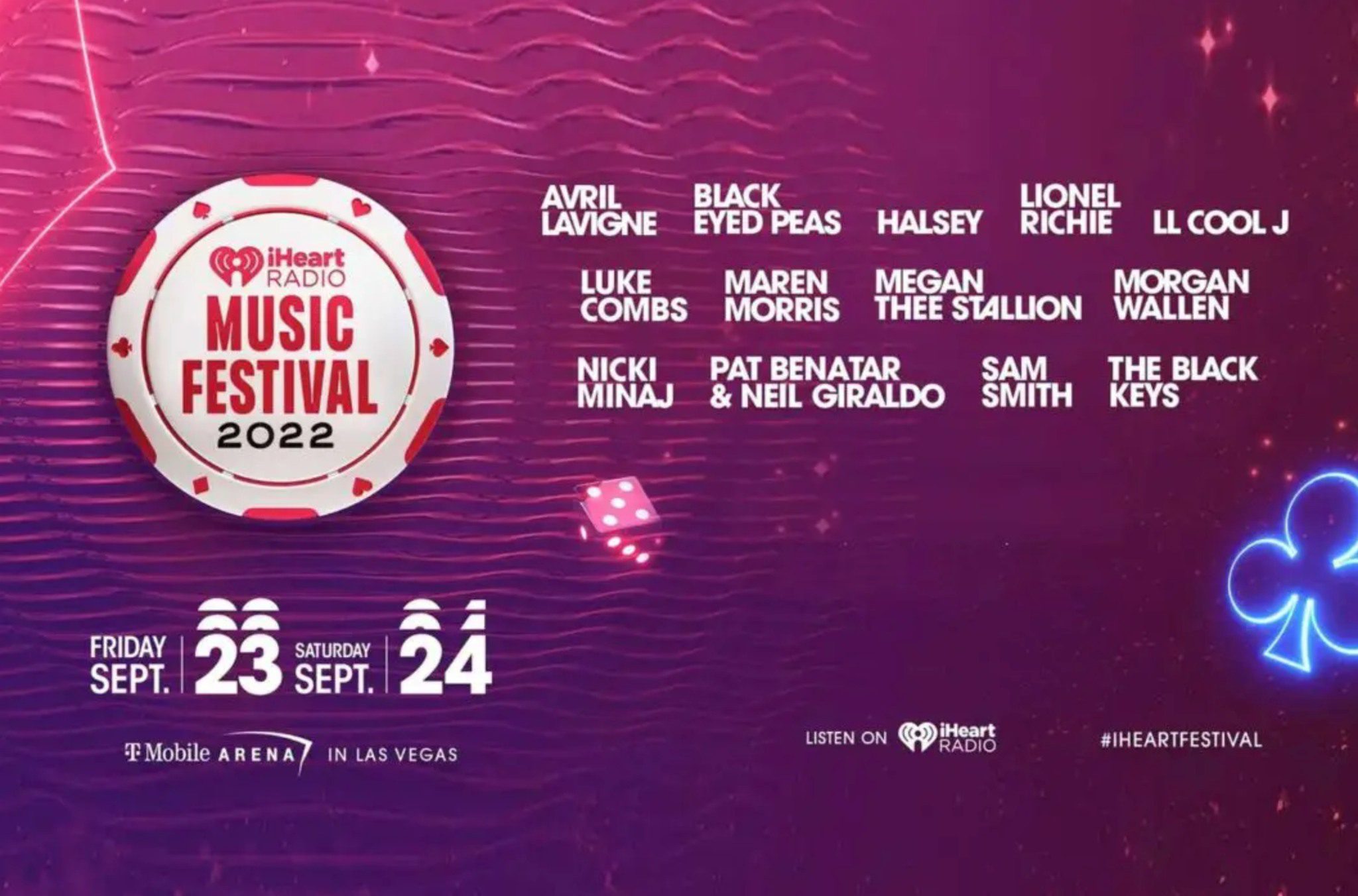 ¡No te pierdas el iHeartRadio Music Festival 2022 desde Las Vegas