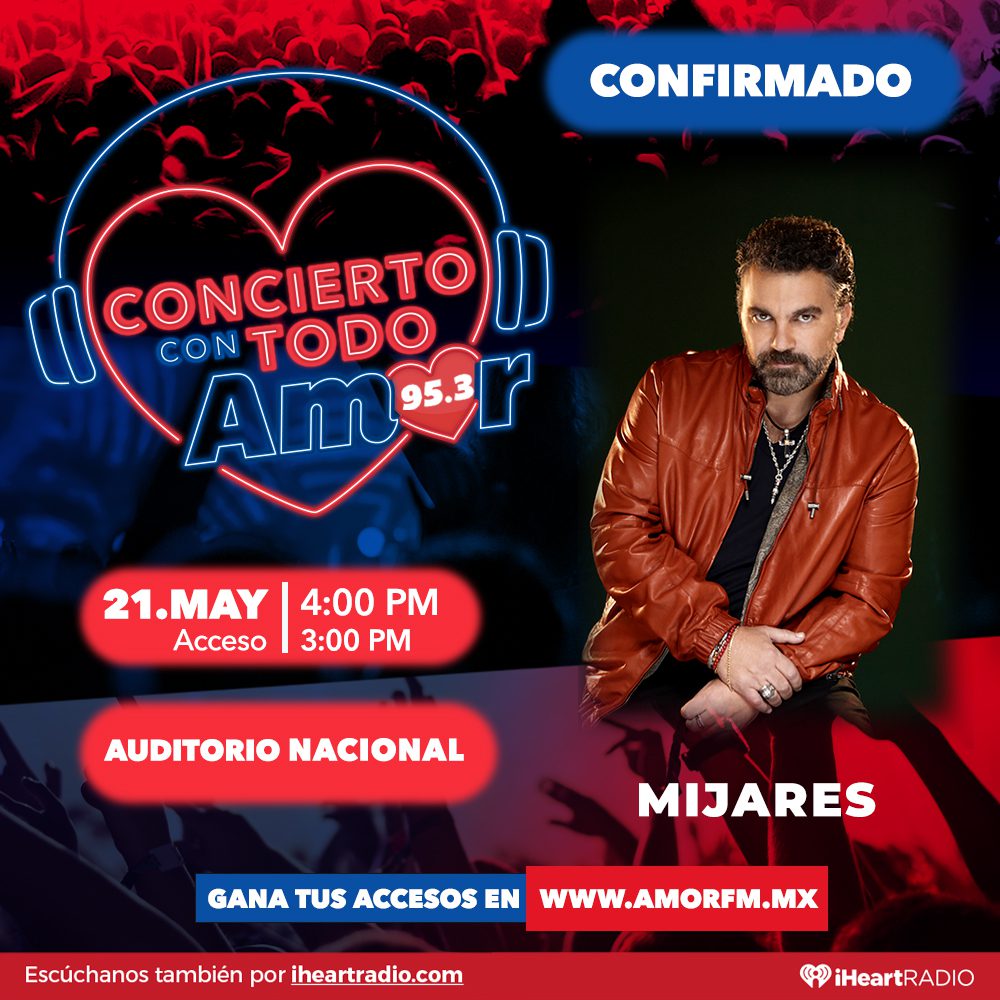 Mijares es parte del Concierto Con Todo Amor 2023 Amor Sólo Música