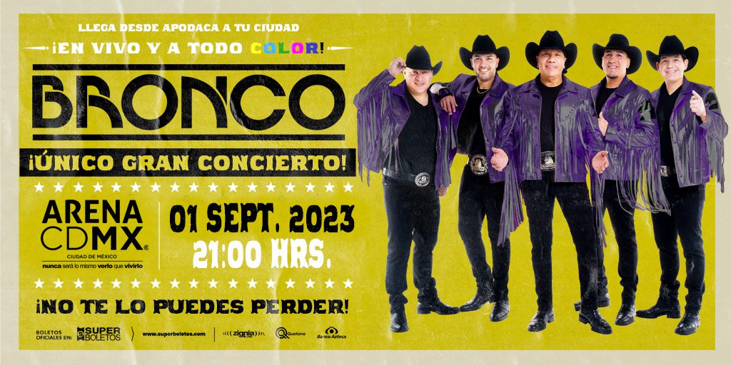 ¡Bronco en vivo y a todo color! | Amor | Sólo Música Romántica
