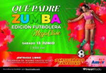 ¡Llega la Mega Clase de Zumba Futbolera de Amor FM a Iztapalapa!