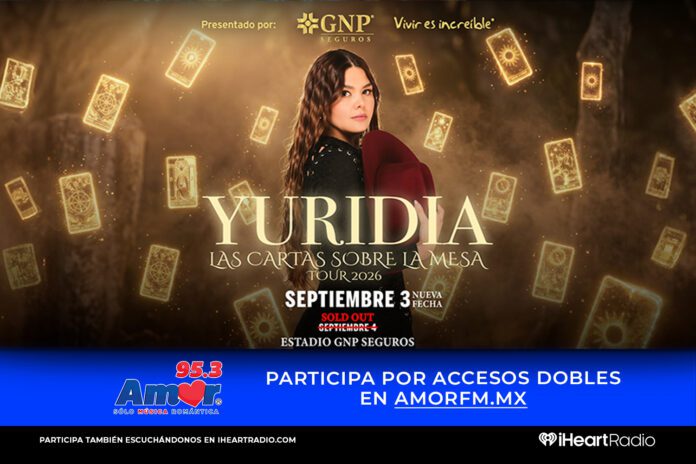 Yuridia pone “Las Cartas Sobre la Mesa” en un concierto inolvidable