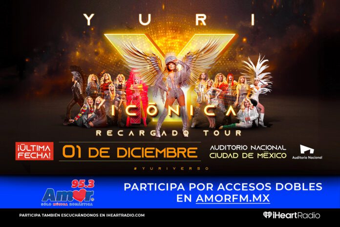 ¡Última fecha! No te pierdas el concierto de Yuri este Diciembre