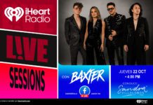 ¡Prepárate para el iHeartRadio Live Sessions con BAXTER!