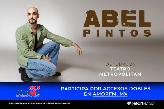 Abel Pintos se presenta este octubre en el Teatro Metropólitan